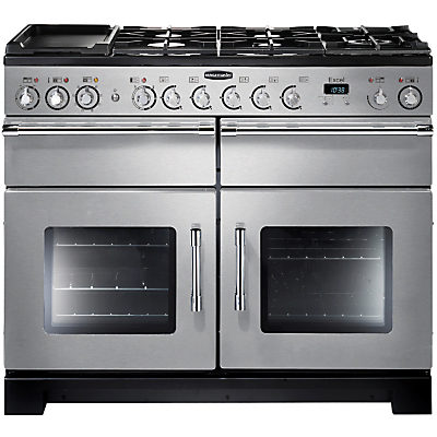 Rangemaster Excel 110 Dual Fuel Range Cooker Stainless Steel/Chrome Trim Rangemaster Excel 110 Dual Fuel Range Cooker Stainless Steel/Chrome Trim